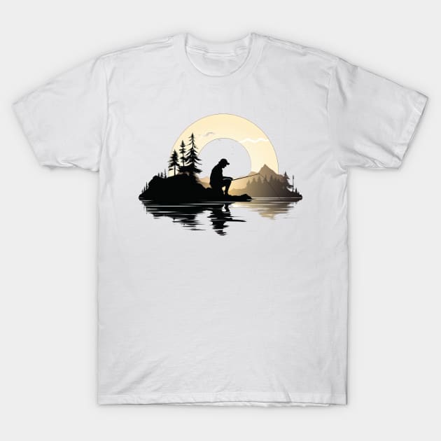 Bait, Wait, Celebrate T-Shirt by TooplesArt